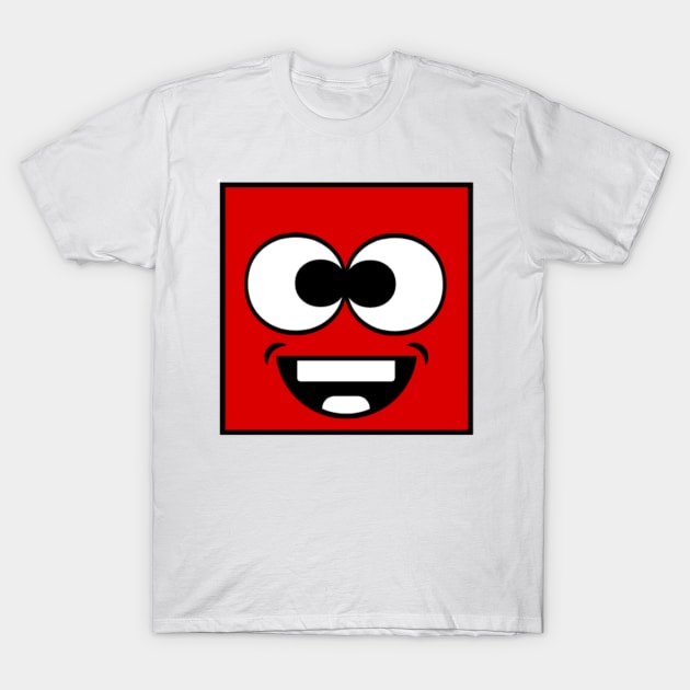 Cute funny cool facial expression retro design T-Shirt by DREAMBIGSHIRTS